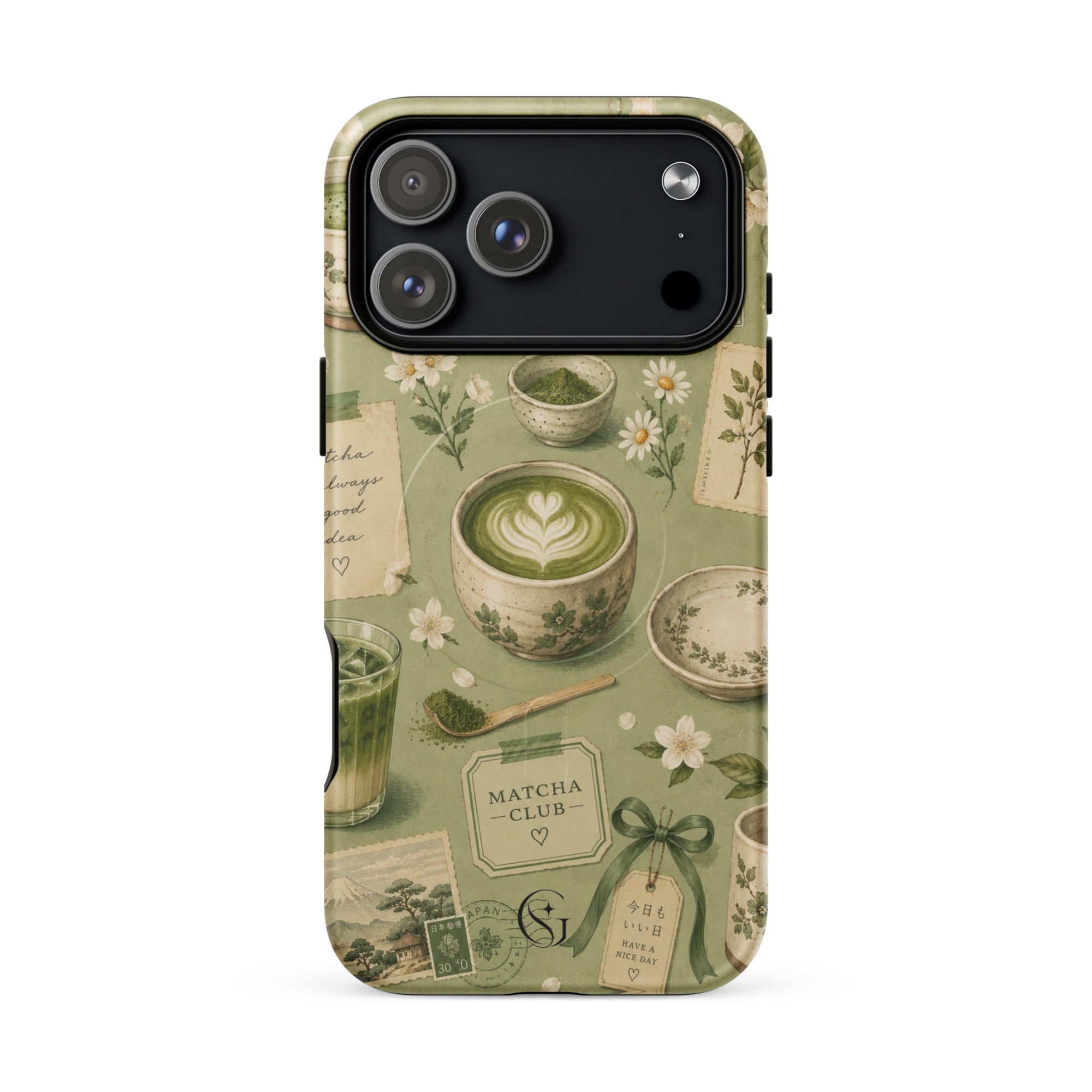 Matcha Club Magsafe phone case for iPhone 17 Pro Max