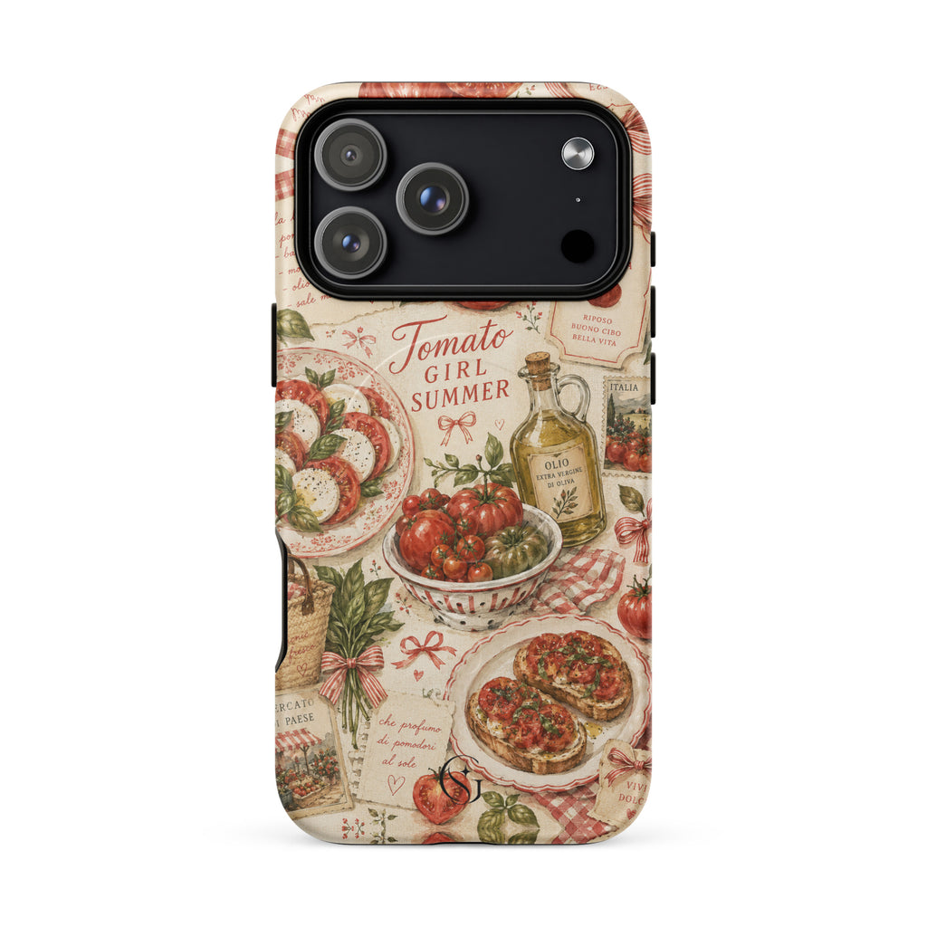 Tomato Girl Magsafe phone case for iPhone 17 Pro Max
