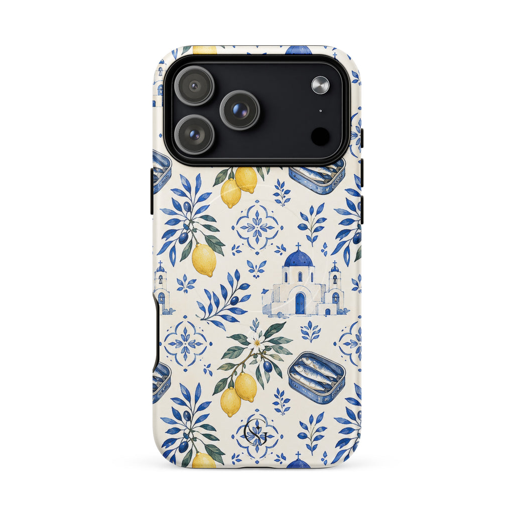 Lemon Santorini Magsafe phone case for iPhone 17 Pro Max
