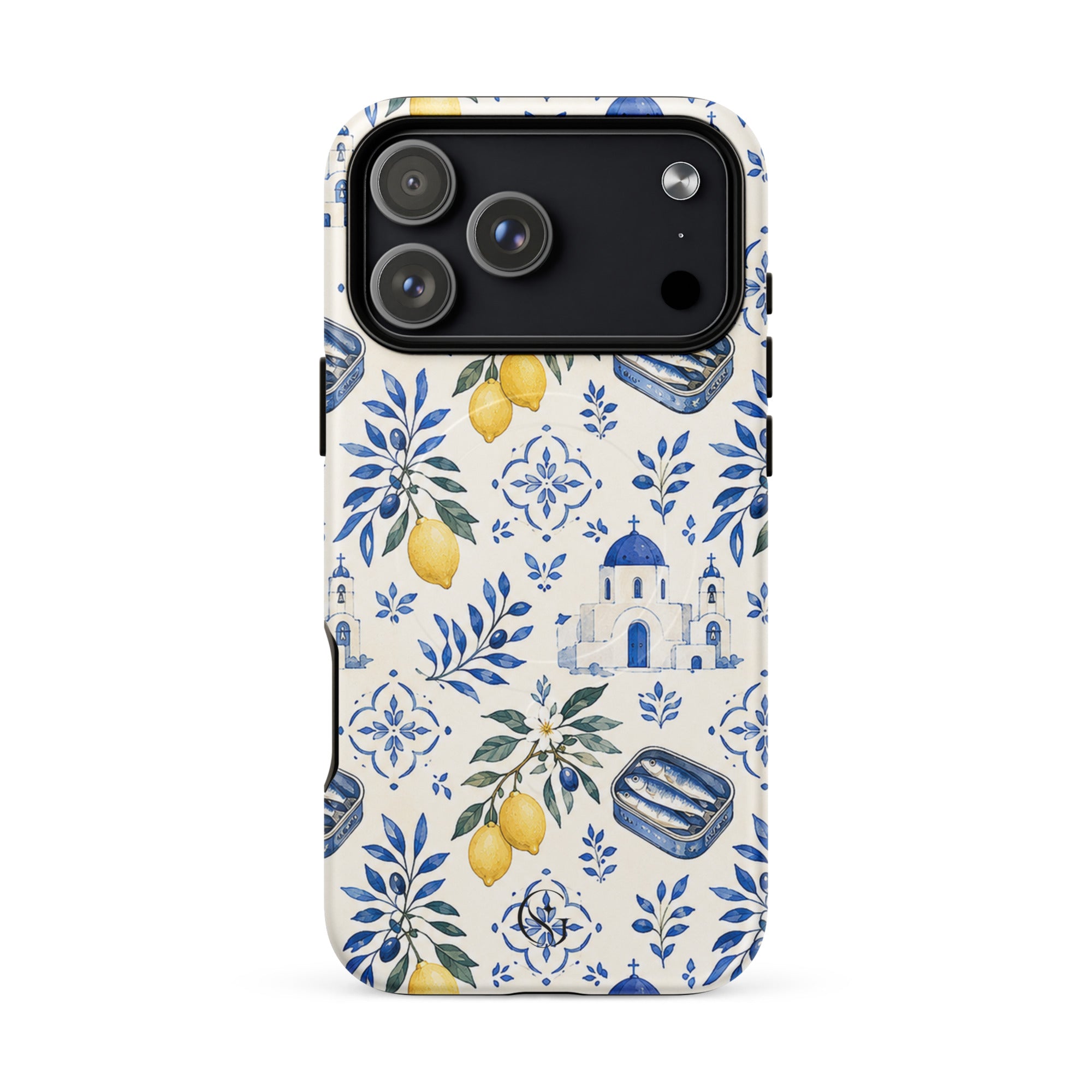 Lemon Santorini Magsafe phone case for iPhone 17 Pro Max