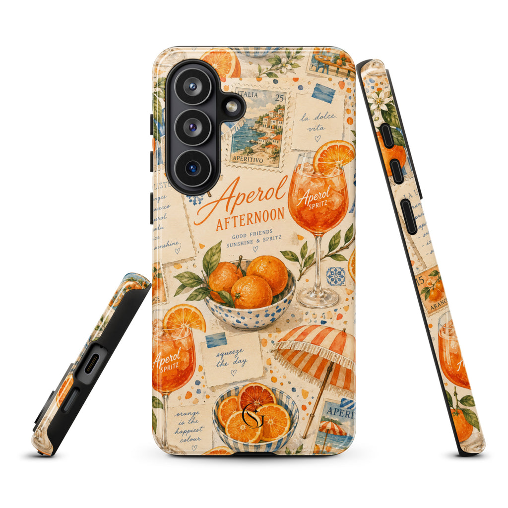 Aperol Afternoon phone case for Samsung Galaxy S26 Plus