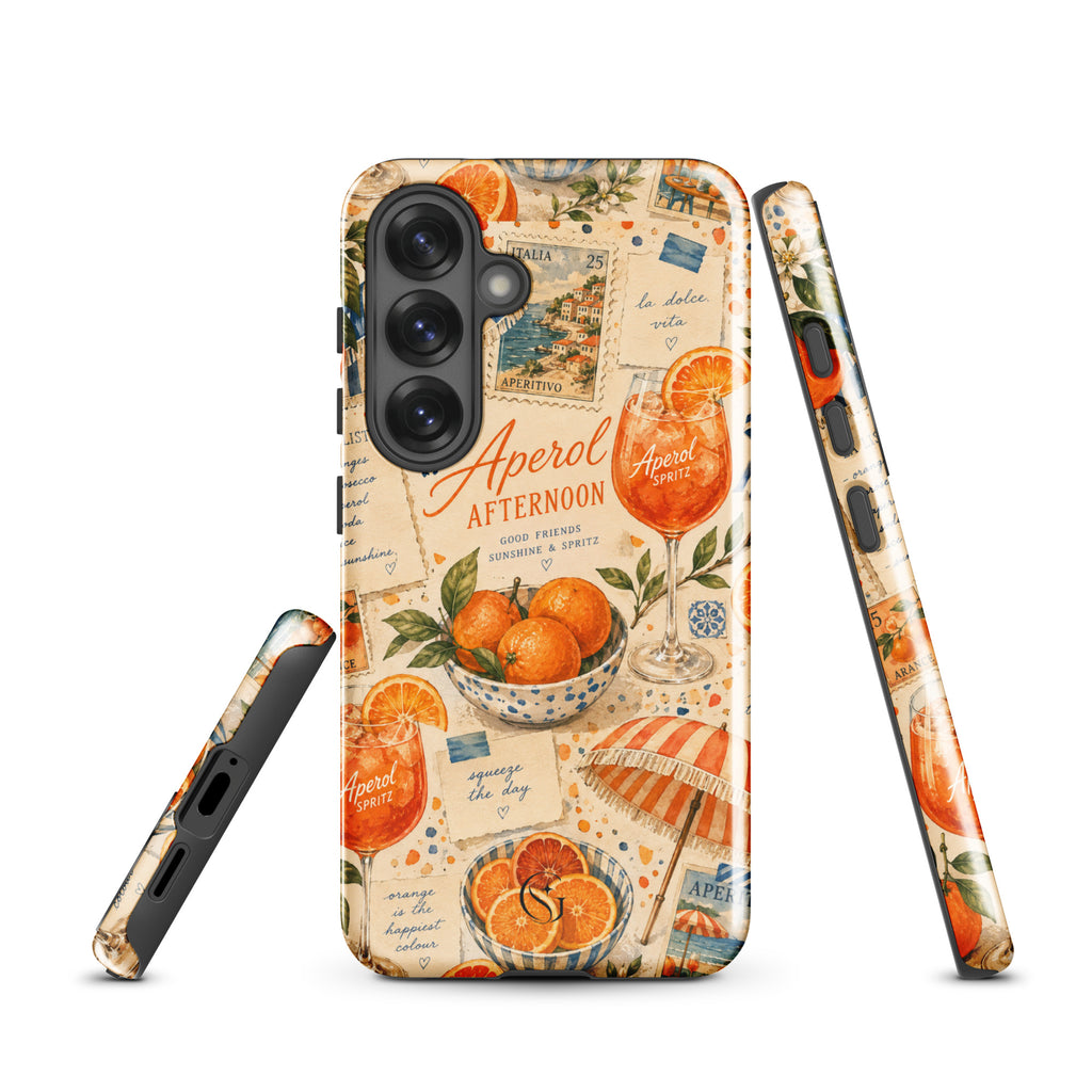 Aperol Afternoon phone case for Samsung Galaxy S25