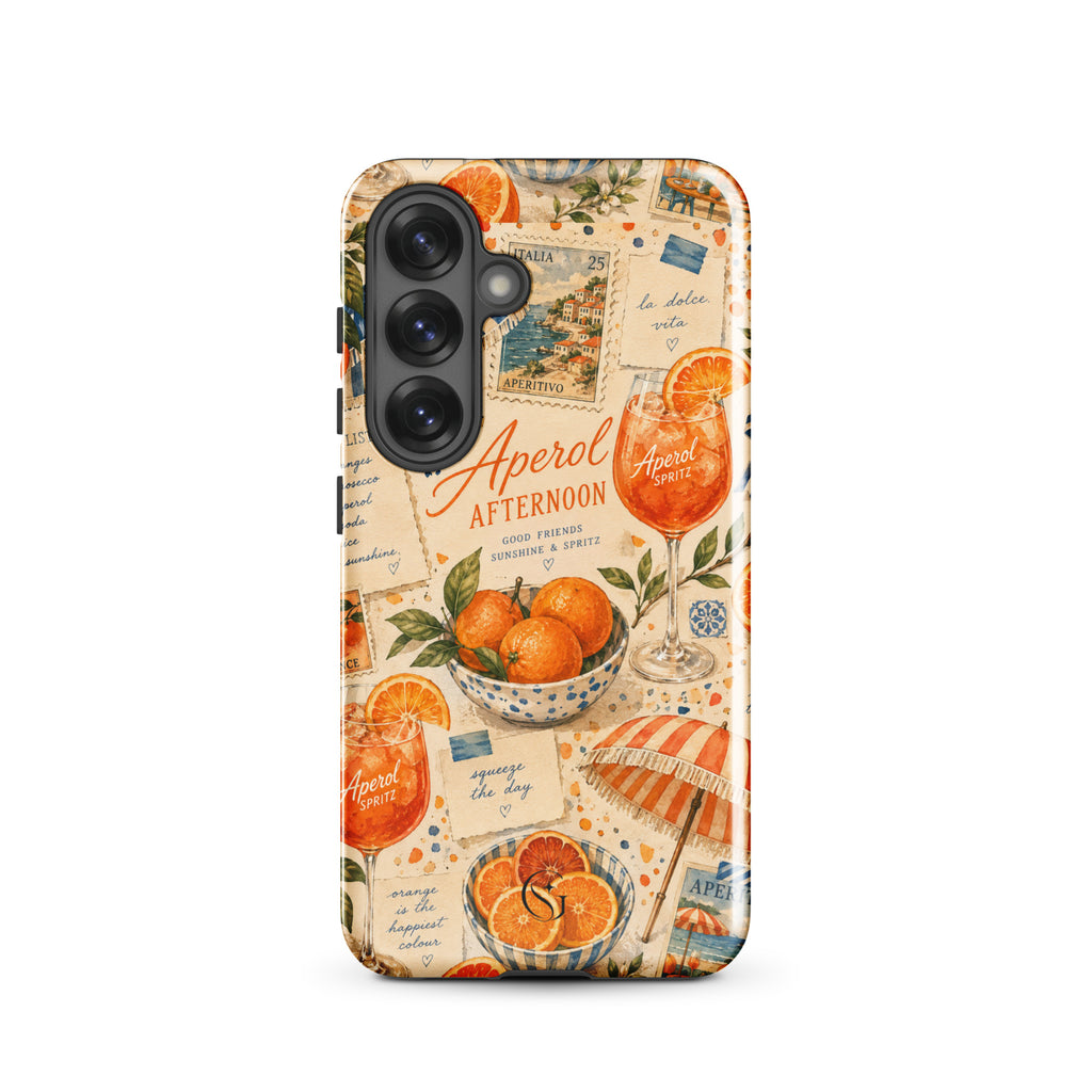 Aperol Afternoon phone case for Samsung Galaxy S25