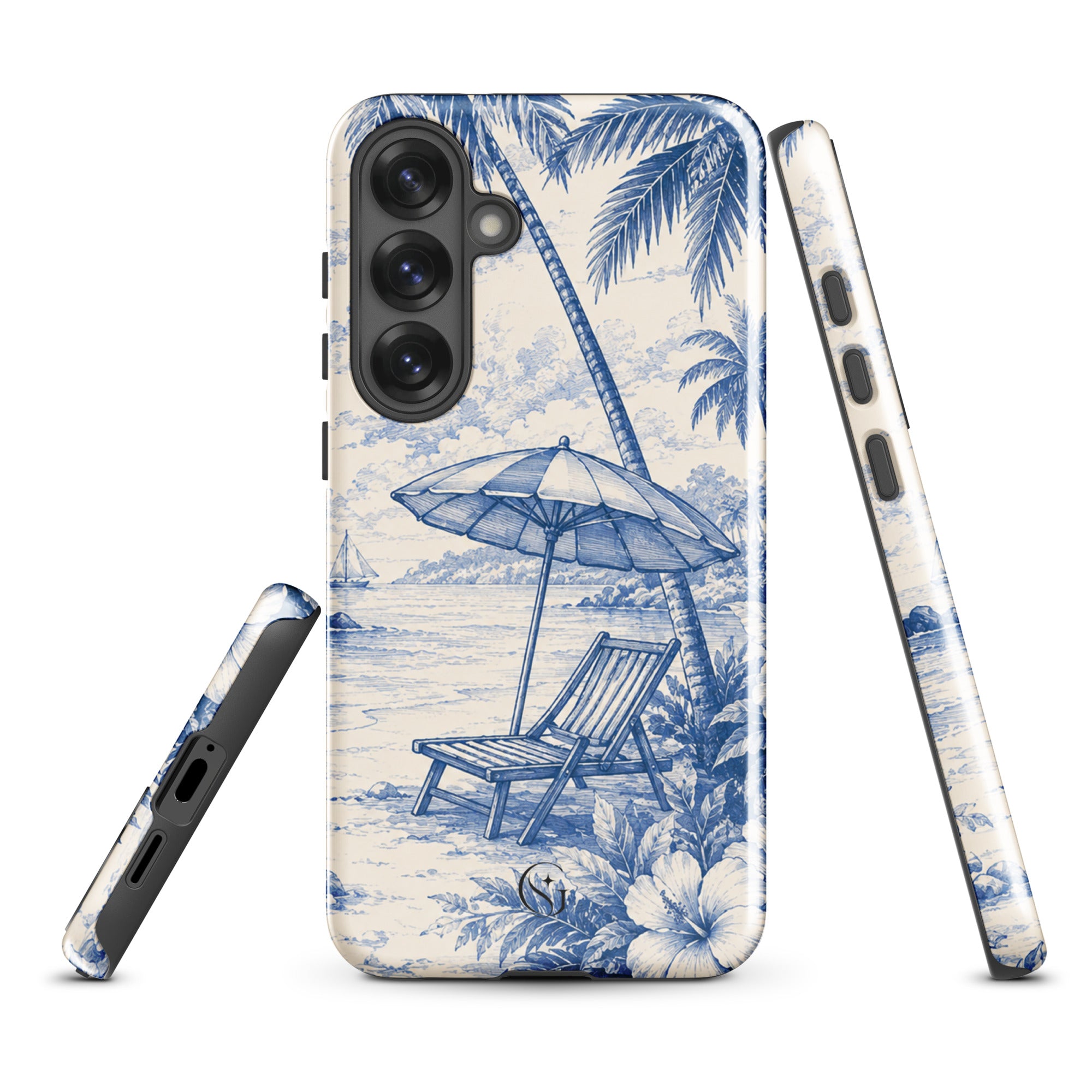 Beach Denim phone case for Samsung Galaxy S25 Plus