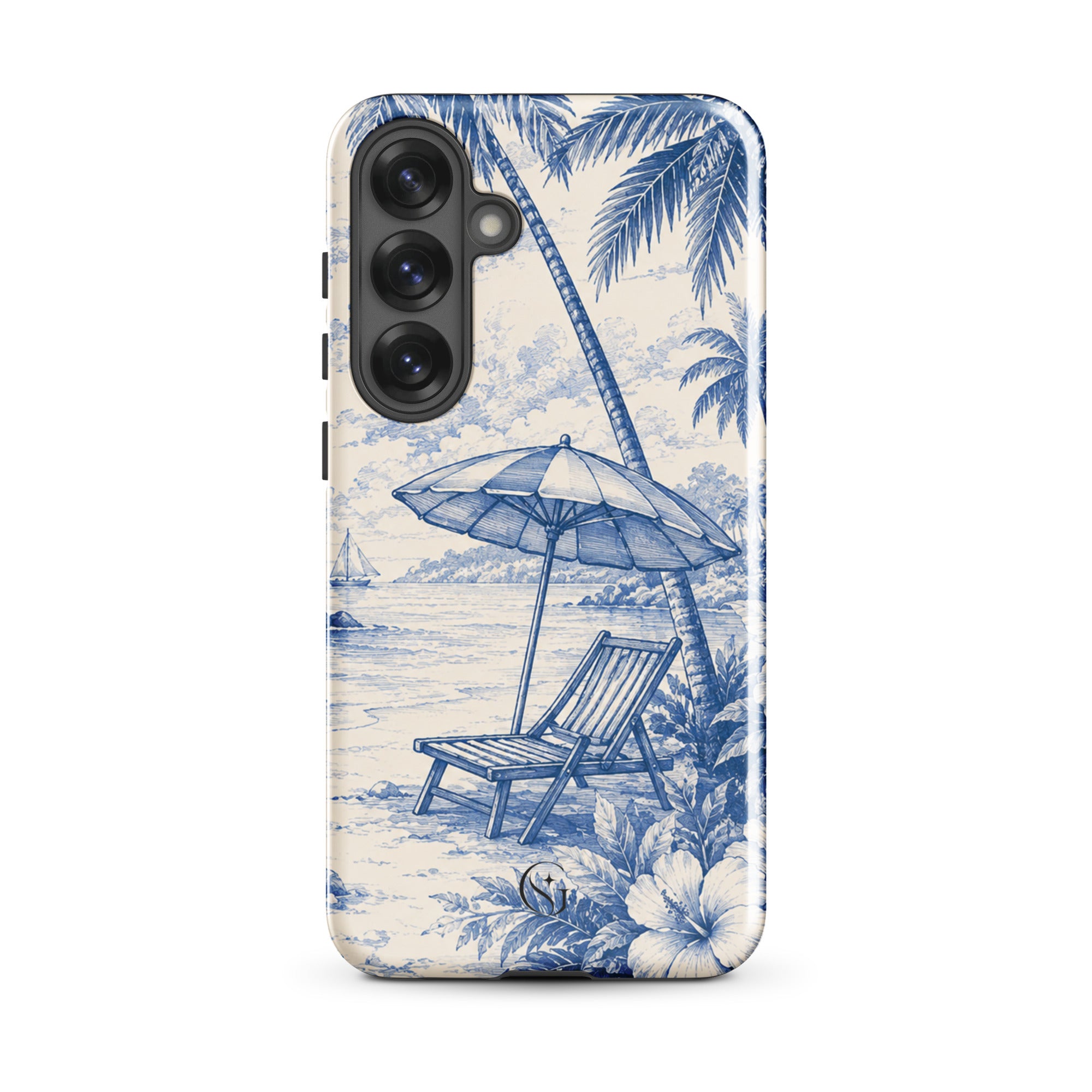 Beach Denim phone case for Samsung Galaxy S25 Plus