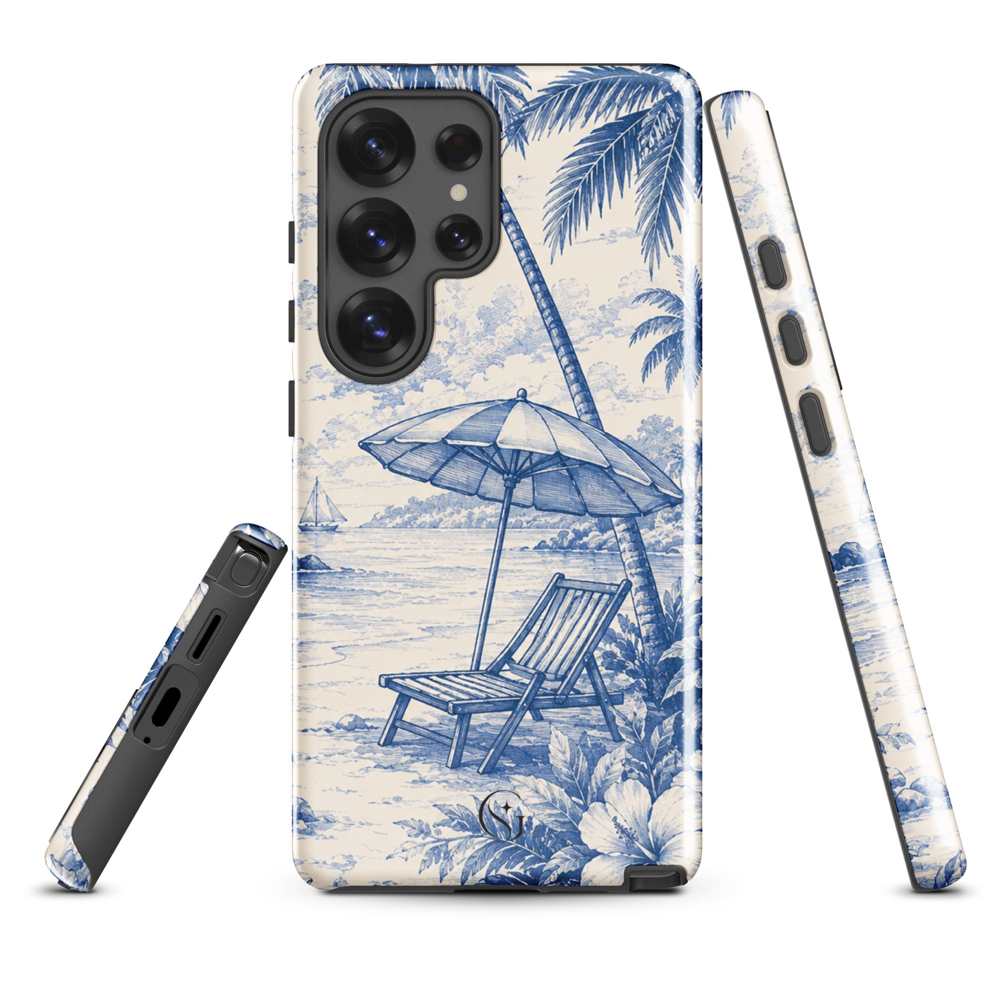 Beach Denim phone case for Samsung Galaxy S25 Ultra
