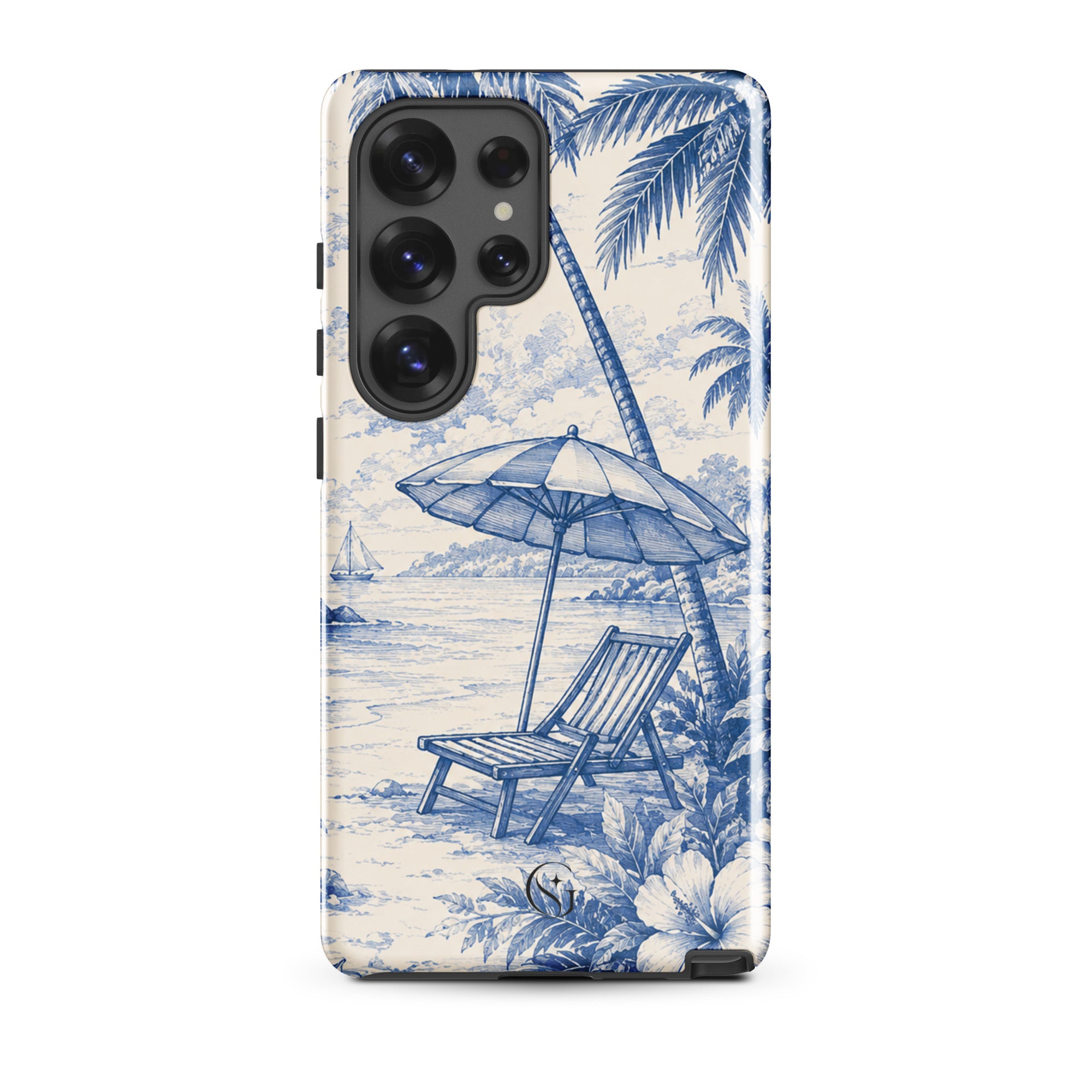 Beach Denim phone case for Samsung Galaxy S25 Ultra