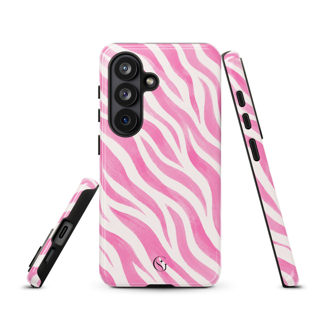 Pink Zebra phone case for Samsung Galaxy S26
