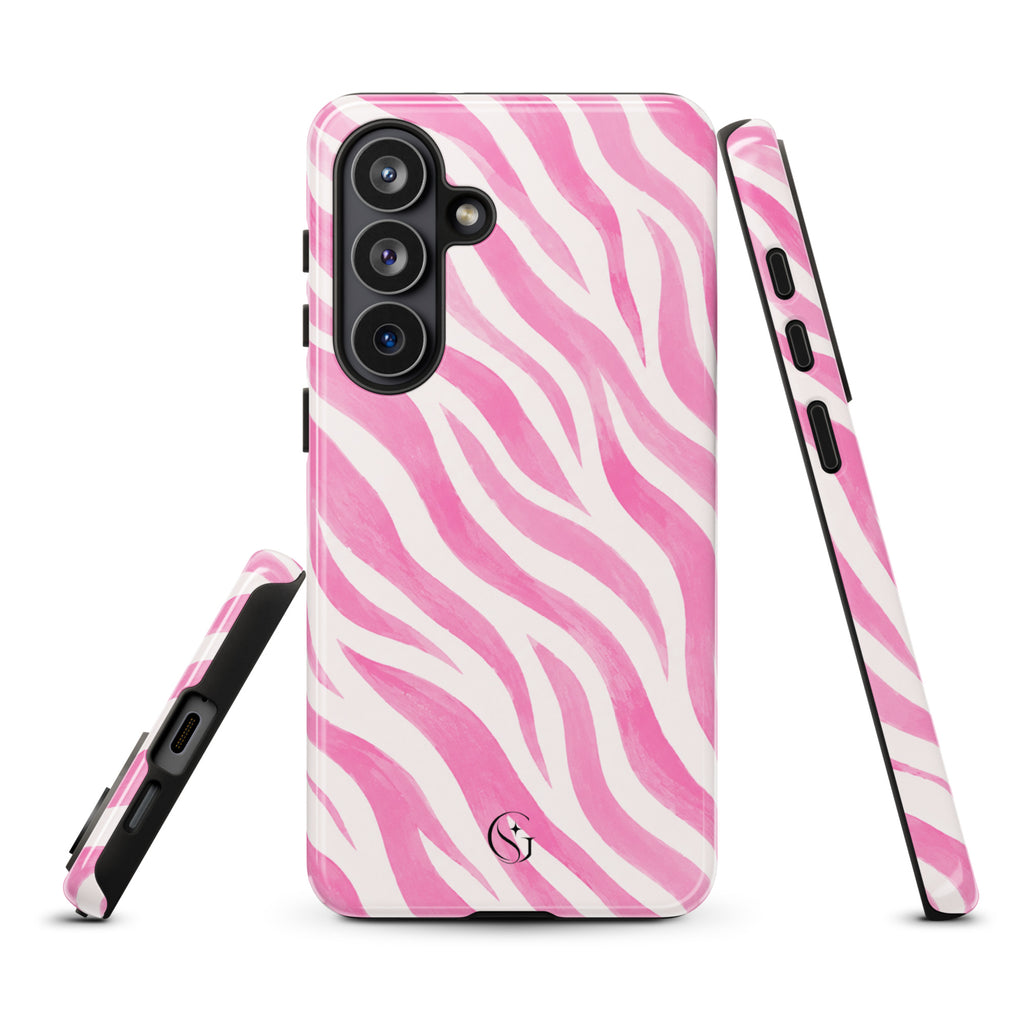 Pink Zebra phone case for Samsung Galaxy S26 Plus