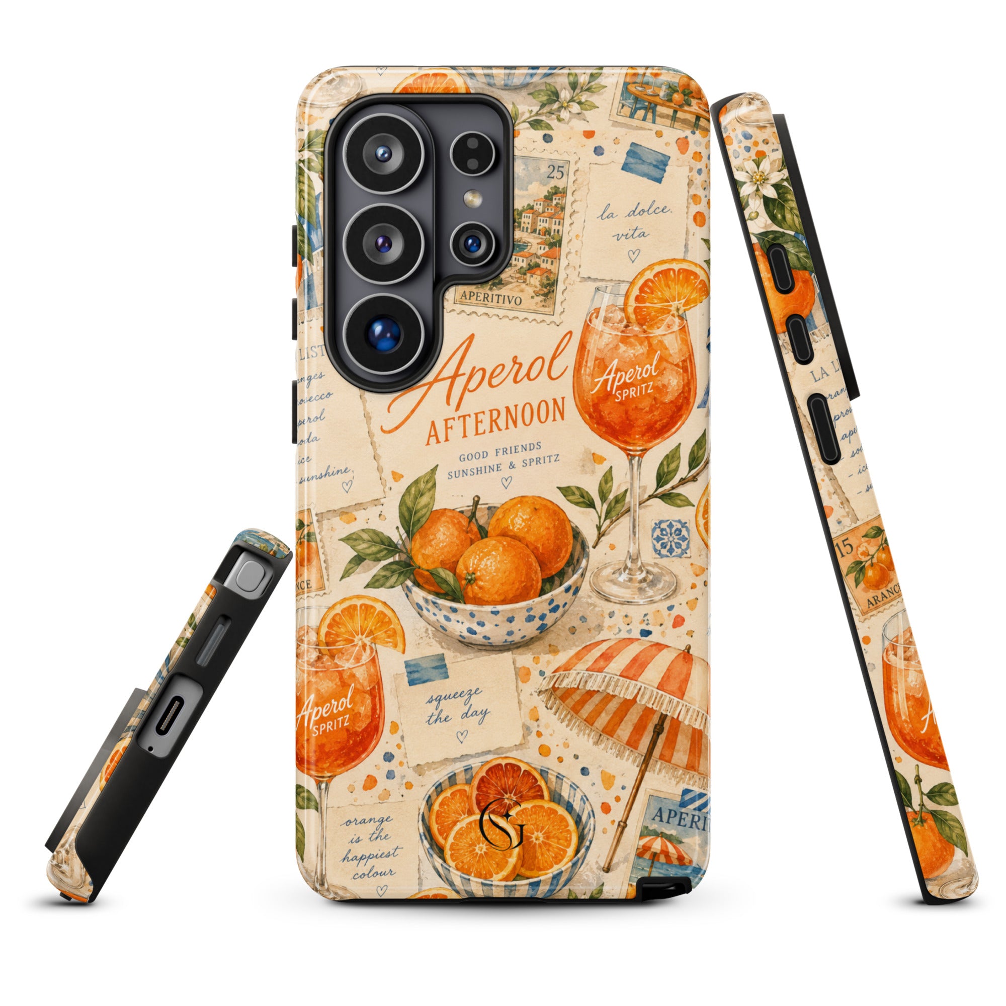 Aperol Afternoon phone case for Samsung Galaxy S26 