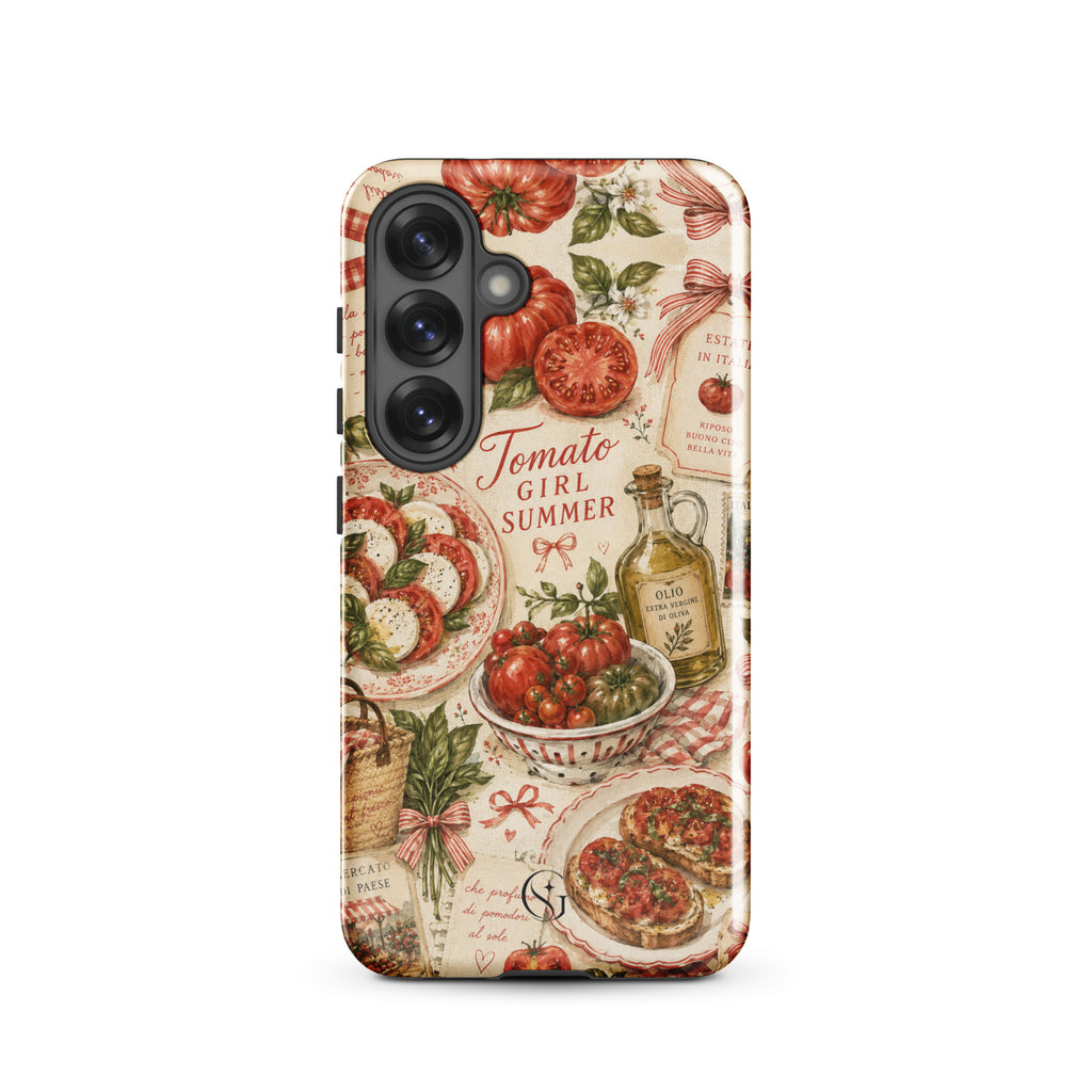 Tomato Girl  phone case for Samsung Galaxy S25