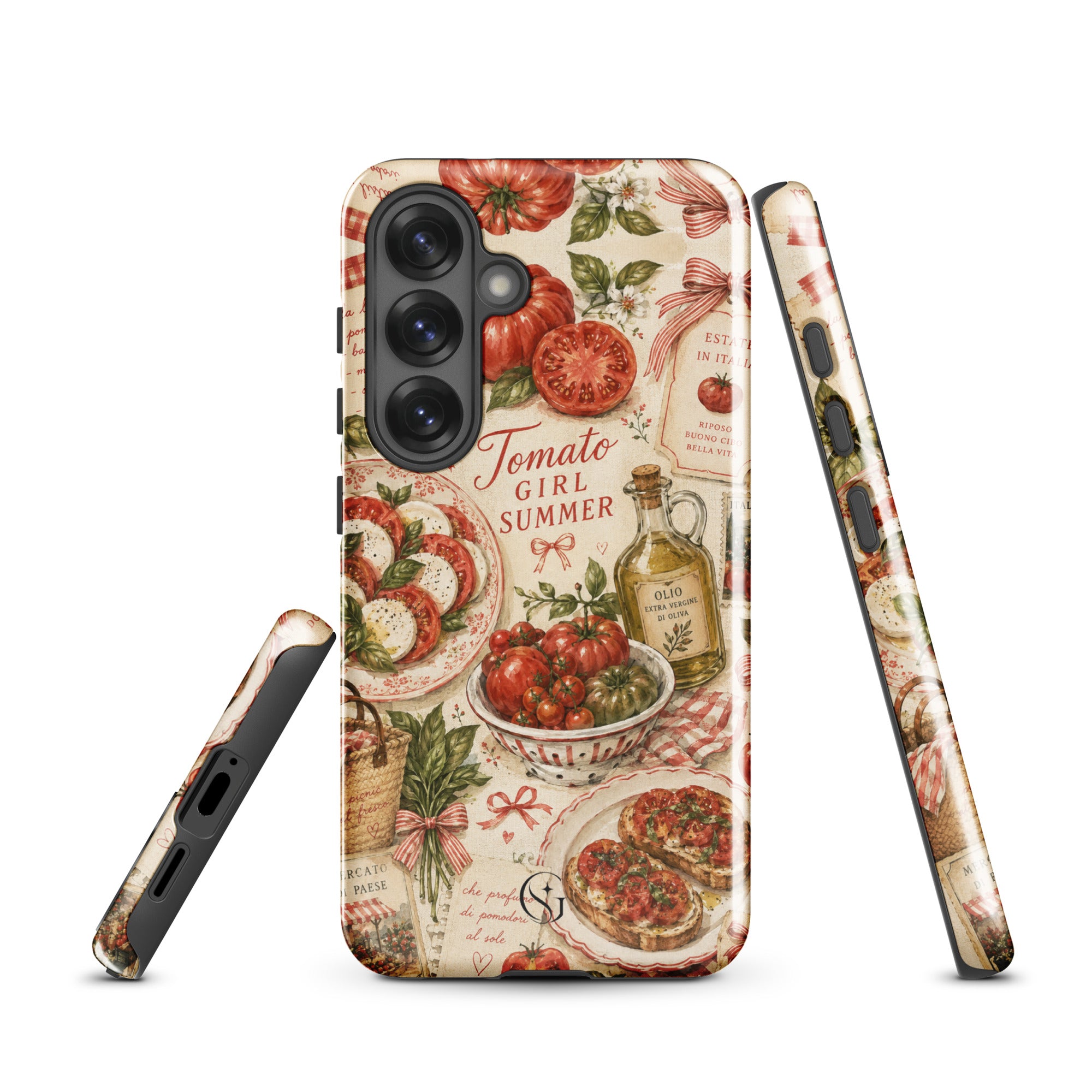 Tomato Girl  phone case for Samsung Galaxy S25