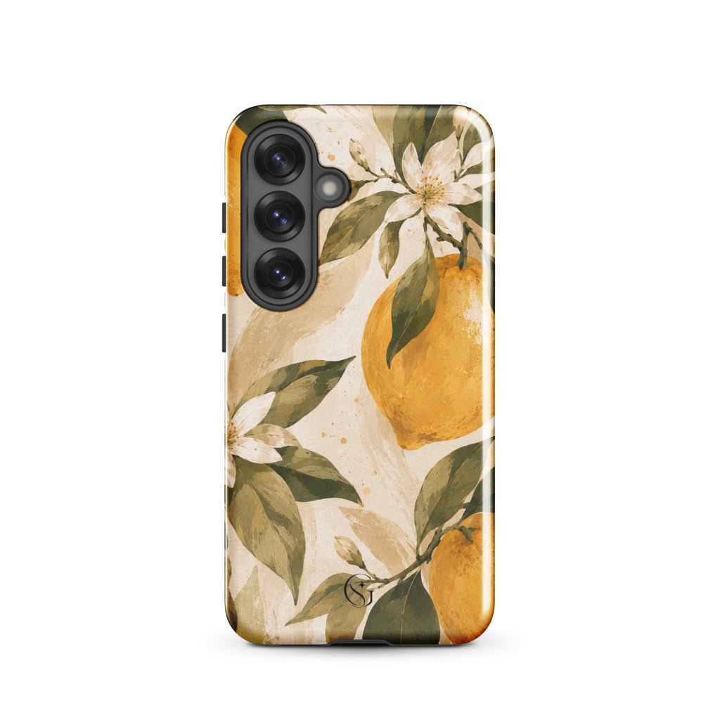 Lemon Linen phone case for Samsung S25