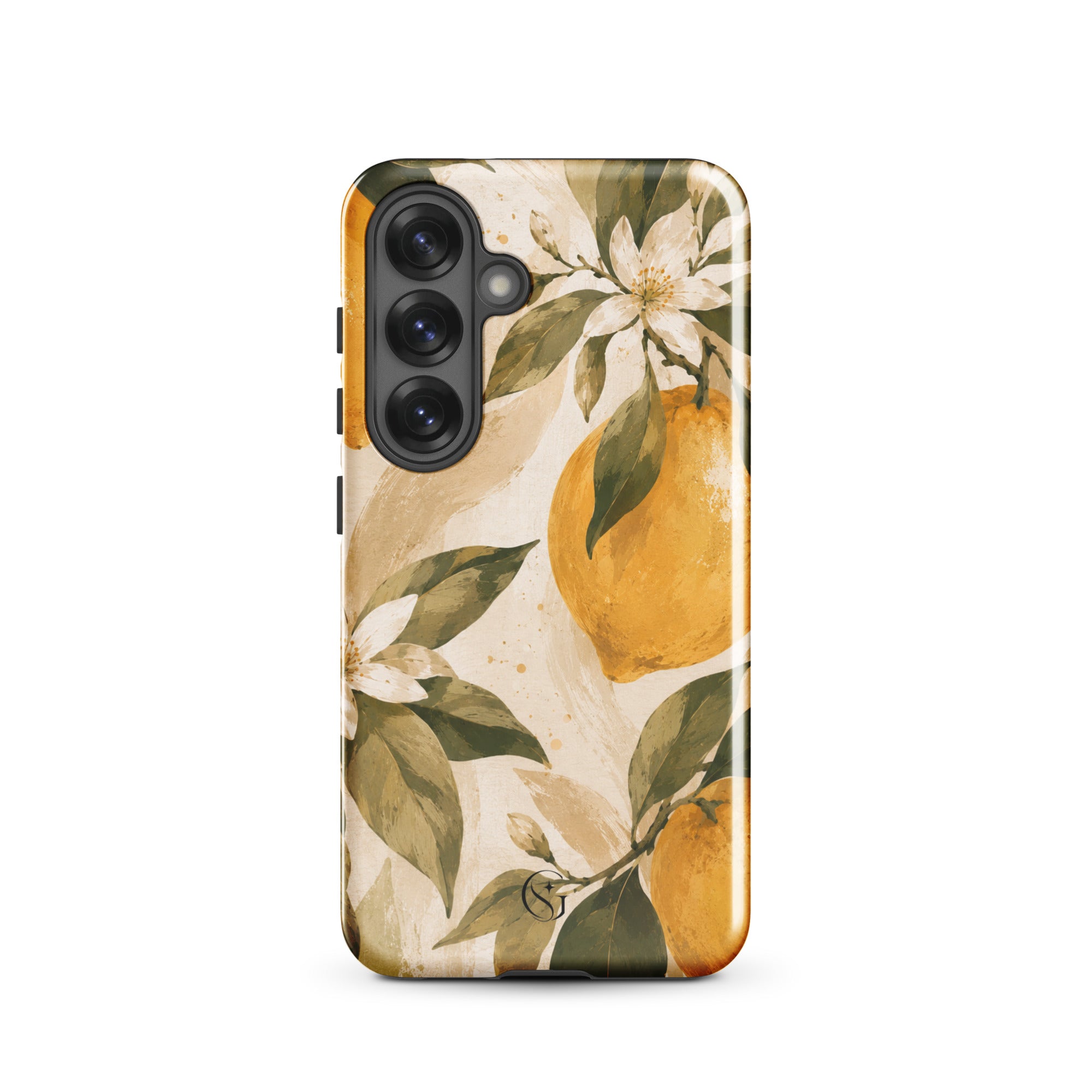 Lemon Linen phone case for Samsung S25