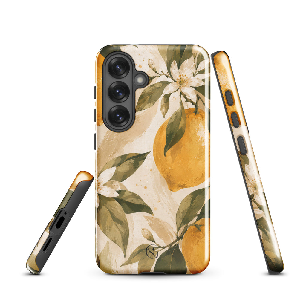 Lemon Linen phone case for Samsung S25