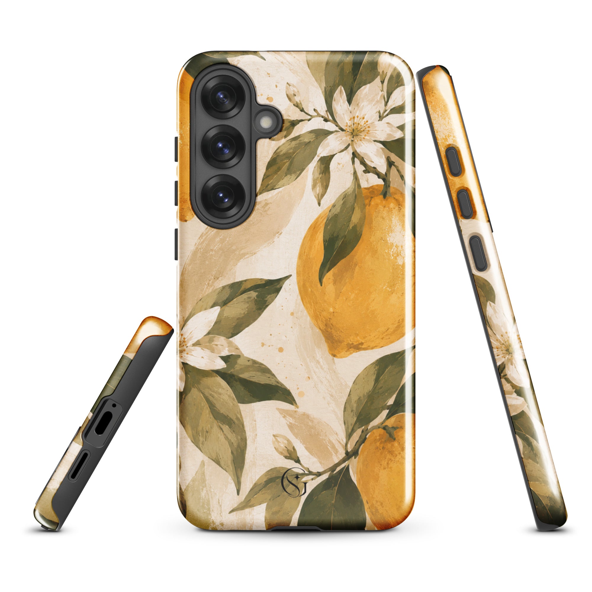 Lemon Linen phone case for Samsung S25 Plus