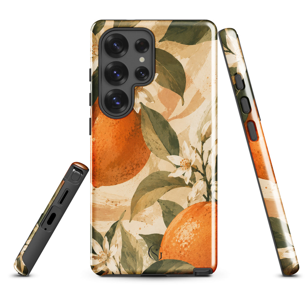 Orange Blossom phone case for samsung galaxy s25 Ultra