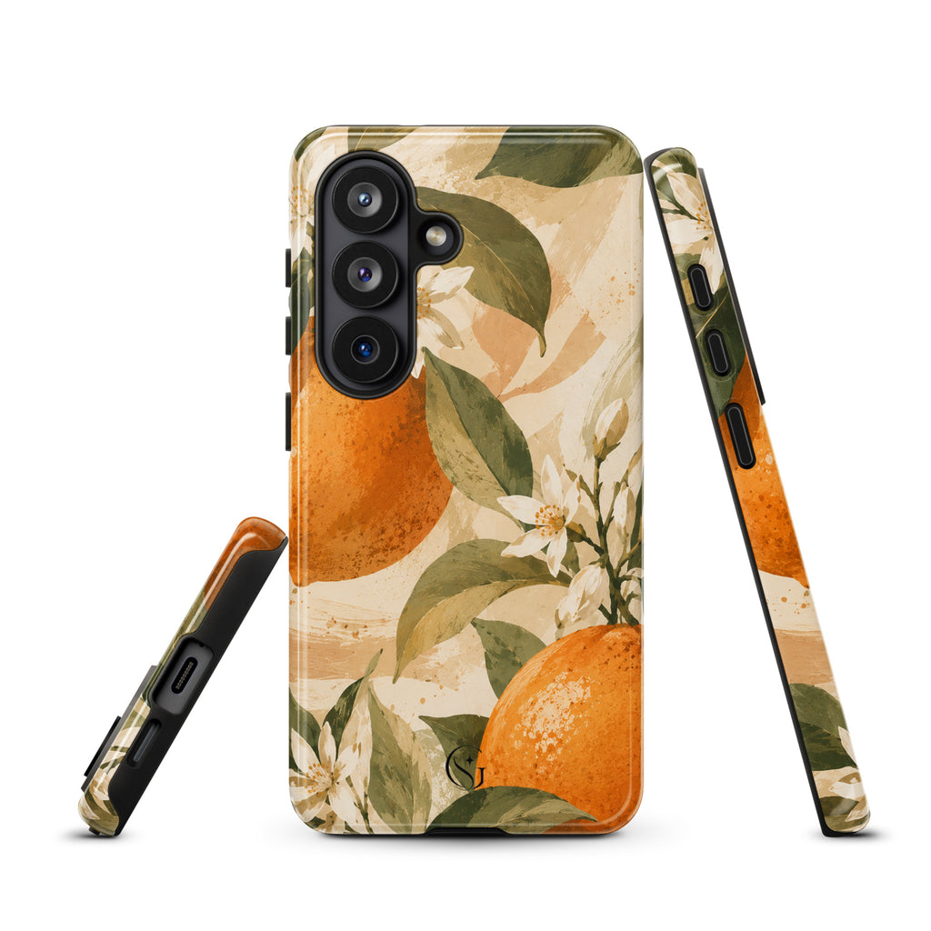 Orange Blossom phone case for samsung galaxy s26