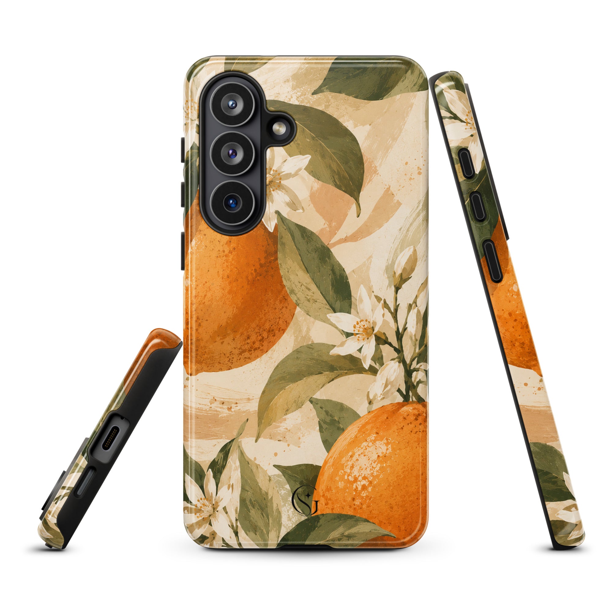 Orange Blossom phone case for samsung galaxy s26 plus