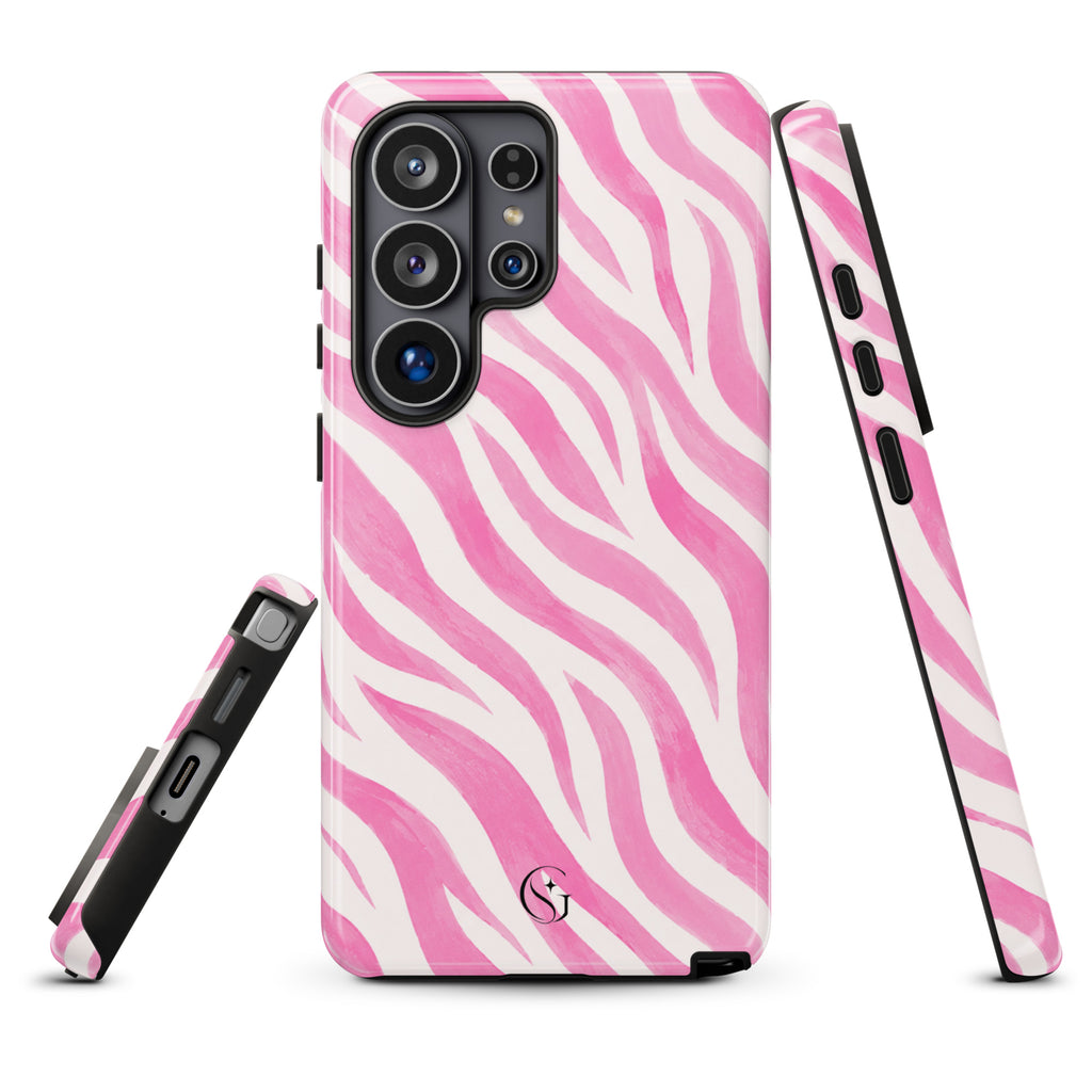 Pink Zebra phone case for Samsung Galaxy S26 Ultra