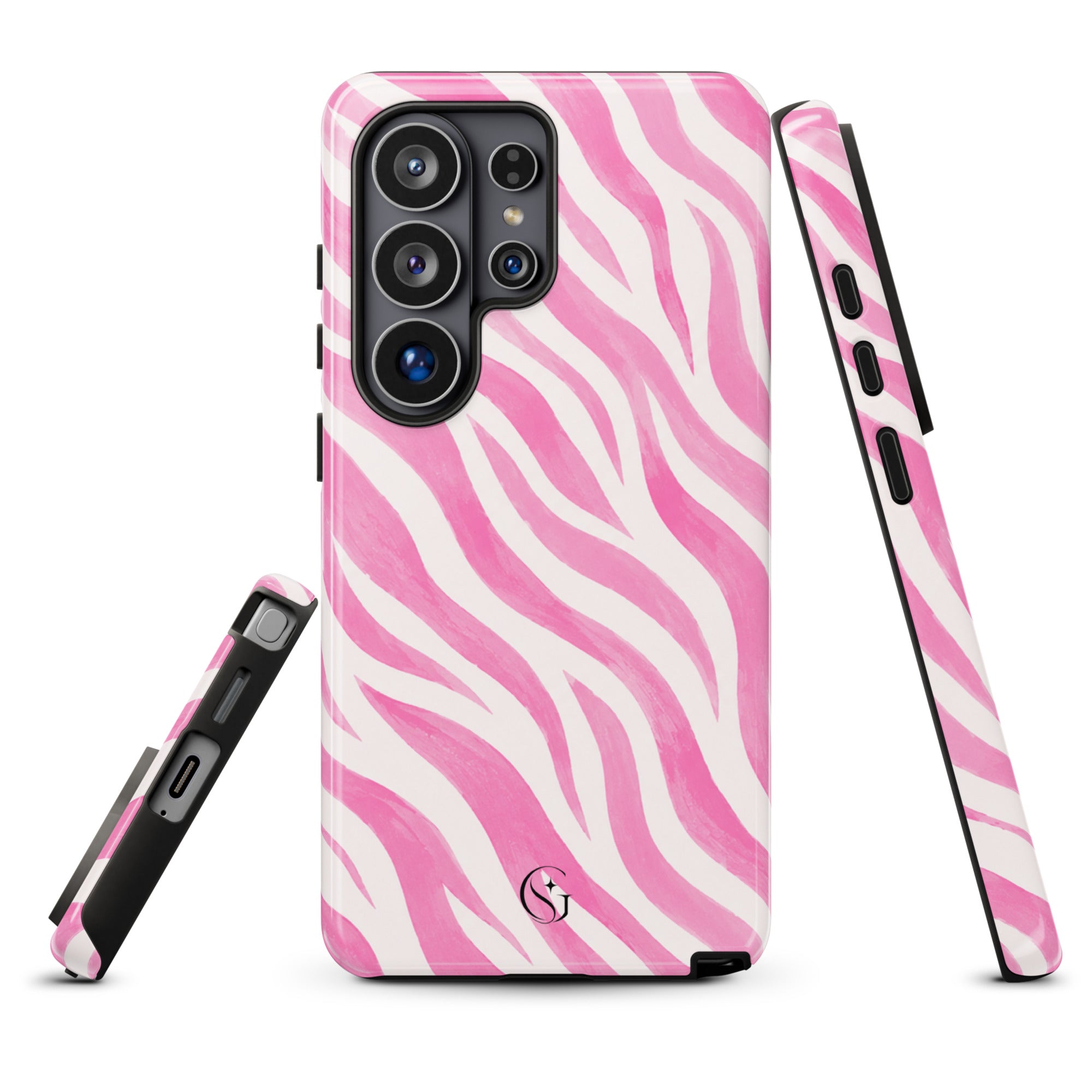 Pink Zebra phone case for Samsung Galaxy S26 Ultra